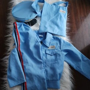 Kids mail carrier costume kids small 4/5